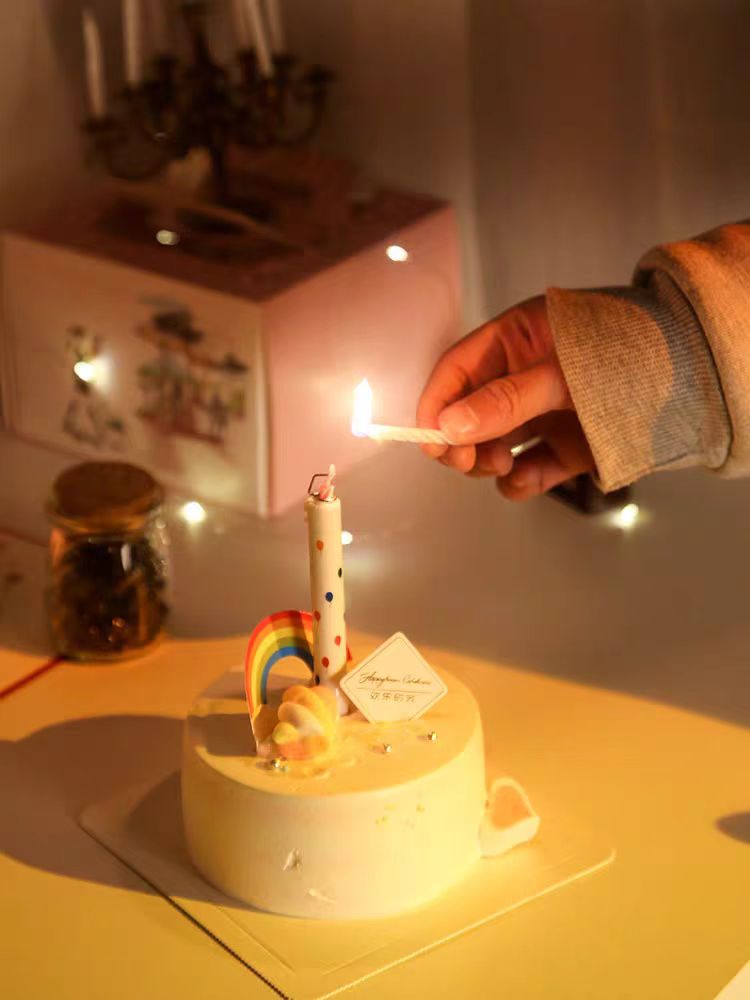 Funny Cake Topper Candle