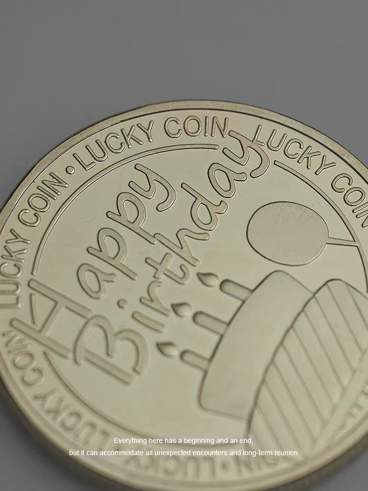 Happy Birthday Lucky Coin with Case