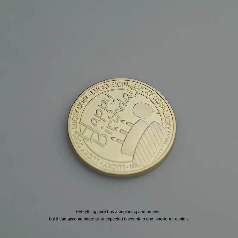 Happy Birthday Lucky Coin with Case