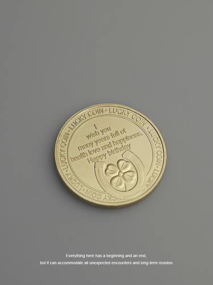 Happy Birthday Lucky Coin with Case