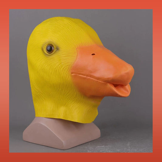 Animal Head Mask | Yellow Duck