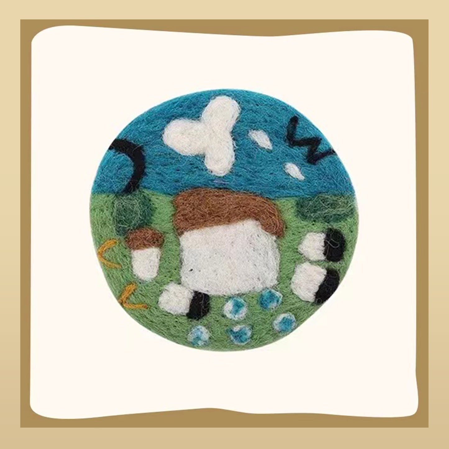 Handmade Felt Coasters